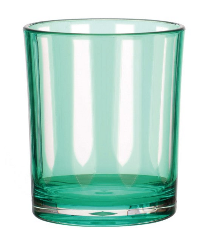 14 oz. Acrylic Drinking Glass with Stripes, 3 Colors