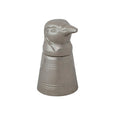 2 oz. Cast Aluminum & Stainless Steel Penguin Head Jigger in Kraft Box by Creative Co-Op