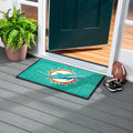2'x3' USA Made Indoor/Outdoor Entryway Mat, Miami Dolphins