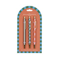 A Dopo Set of 3 Pens - Stripes & Checks - A. Dodson's