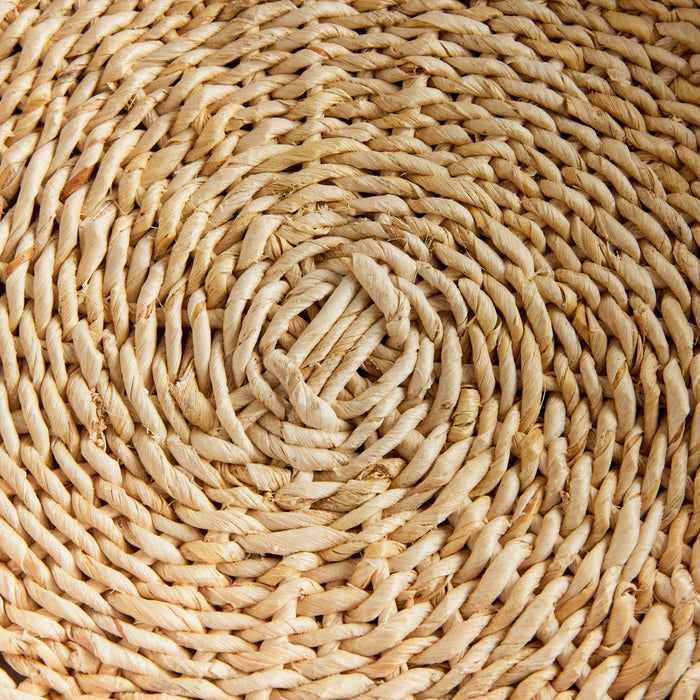 Abaca French Braided Round Trays, Set Of 2 - View 4