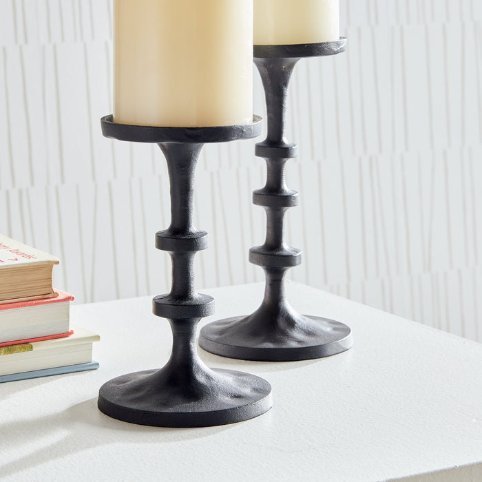 Abacus Petite Candle Stands, Set Of 2 - View 4