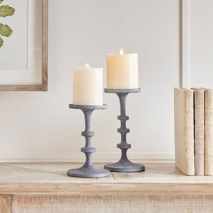Abacus Petite Candle Stands, Set Of 2 - View 4
