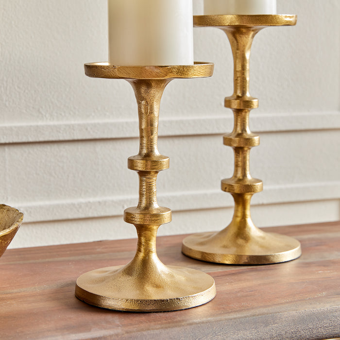 Abacus Petite Candle Stands, Set Of 2 - View 5
