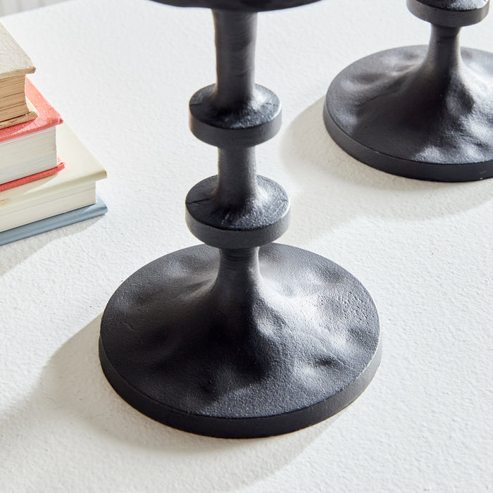 Abacus Petite Candle Stands, Set Of 2 - View 5