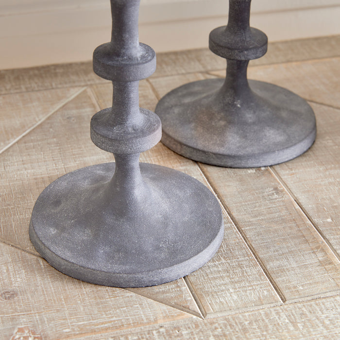Abacus Petite Candle Stands, Set Of 2 - View 5