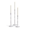 Abacus Taper Holders, Set Of 3