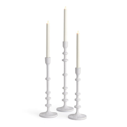 Abacus Taper Holders, Set Of 3