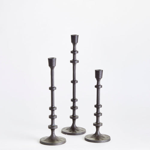 Abacus Taper Holders, Set Of 3 - View 2