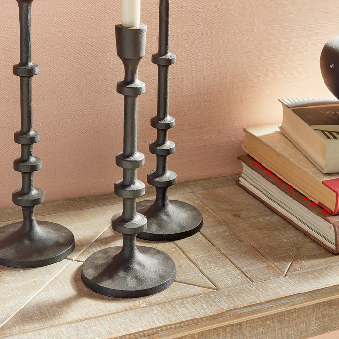 Abacus Taper Holders, Set Of 3 - View 5