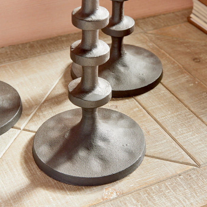 Abacus Taper Holders, Set Of 3 - View 6