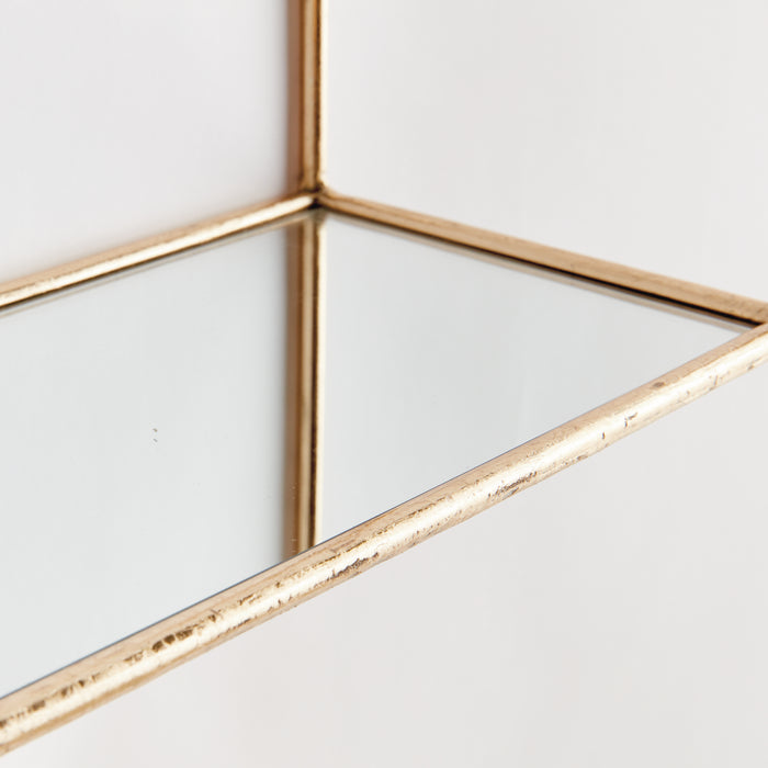 Abbey Mirrored Wall Shelves, Set Of 2 - View 3