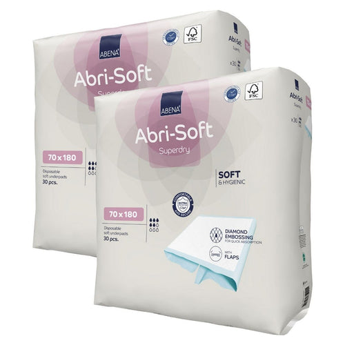 Abena Abri-Soft Superdry 70x180cm Caixa 02 Pct