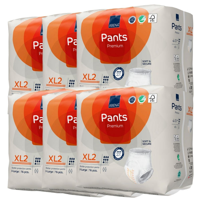Abena Pants XL2 Caixa com 06 Pacotes - FisioStore