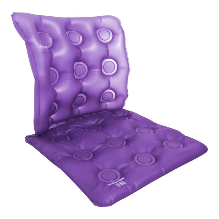 Almofada de Gel Quadrada com Encosto Inflável Bioflorence