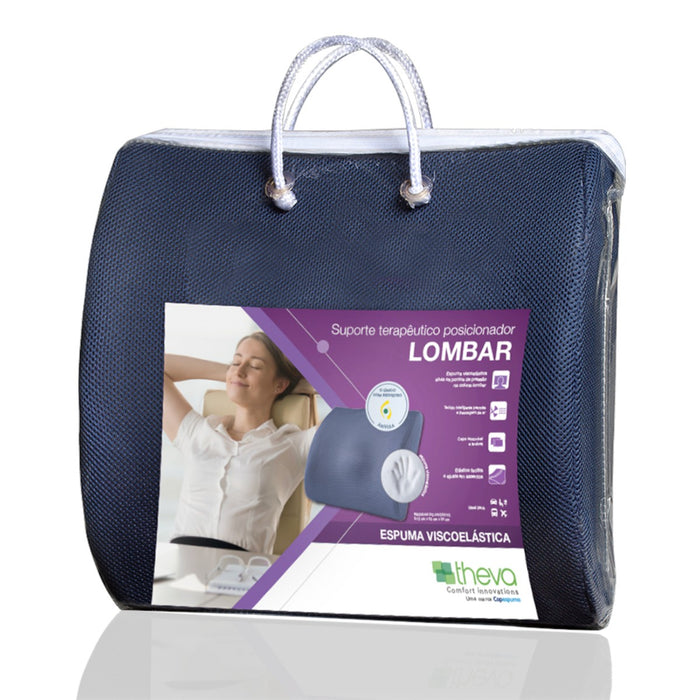Almofada Lombar Theva Encosto Ortopédico Suporte Lombar