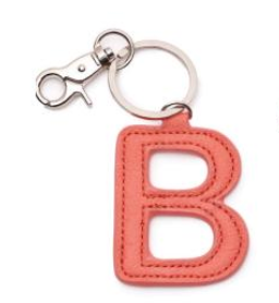 ALPHABET VEGAN LEATHER KEYRINGS - A. Dodson's