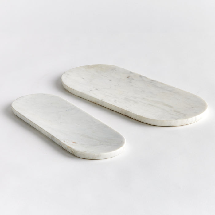 Amal Marble Trays, Set Of 2 - View 2