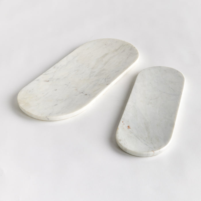 Amal Marble Trays, Set Of 2 - View 3