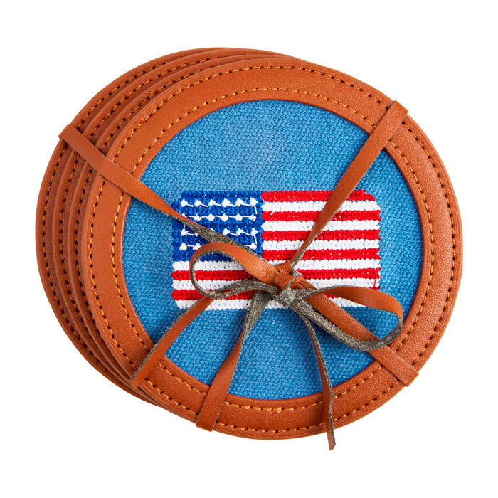 American Flag Coaster Set By Mud Pie