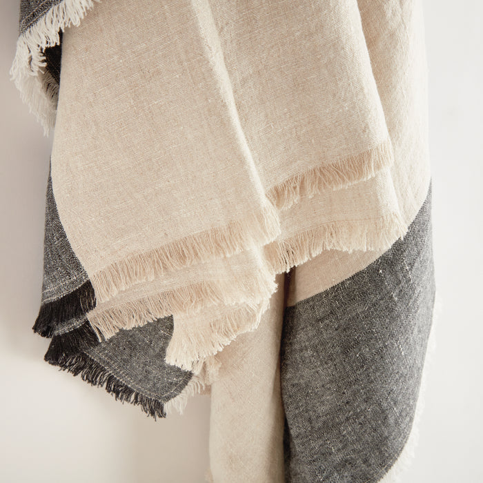 Anika European Linen Throw - View 3