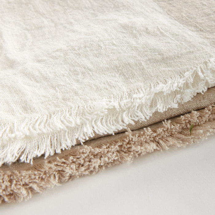 Anika European Linen Throw - View 7