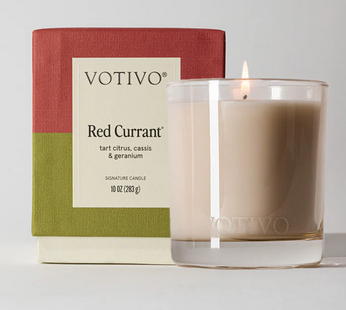 AROMATIC CANDLE RED CURRANT 10oz by VOTIVO