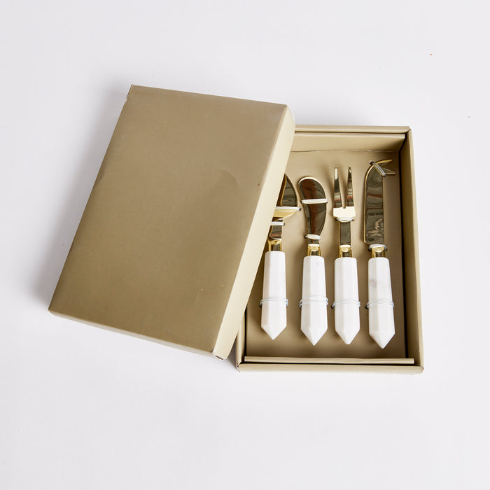 Asteria Cheese Knives, Set Of 4 - View 3