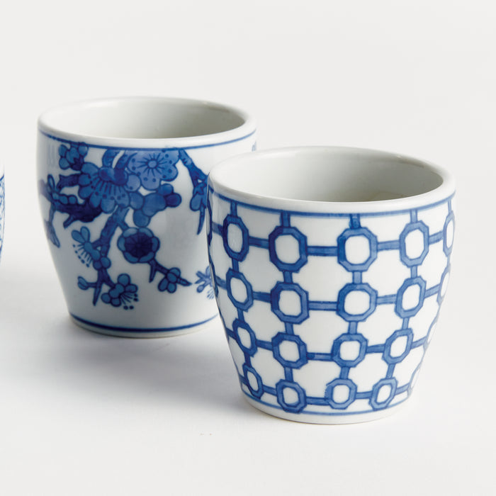 Barclay Butera Dynasty Mini Flower Pots, Set Of 6 - View 3