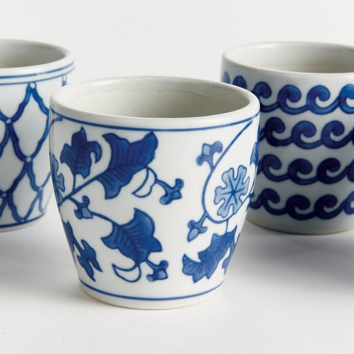 Barclay Butera Dynasty Mini Flower Pots, Set Of 6 - View 7