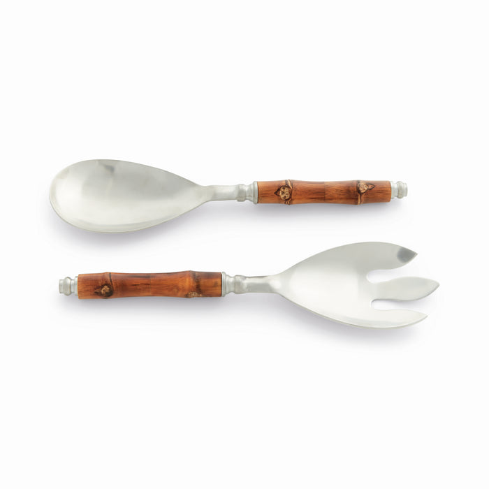 Barclay Butera Keystone Salad Servers, Set Of 2