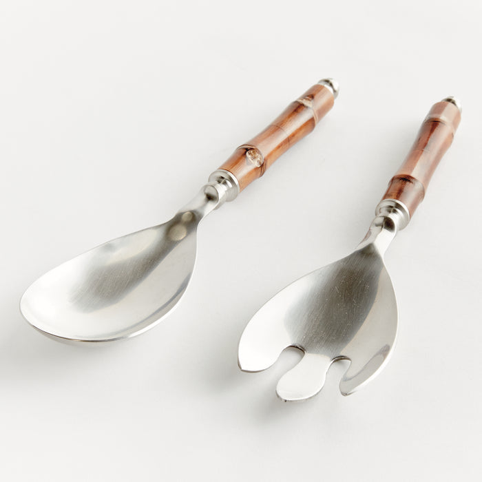Barclay Butera Keystone Salad Servers, Set Of 2 - View 2