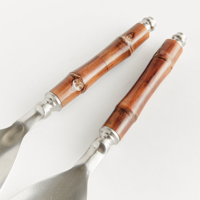Barclay Butera Keystone Salad Servers, Set Of 2 - View 3