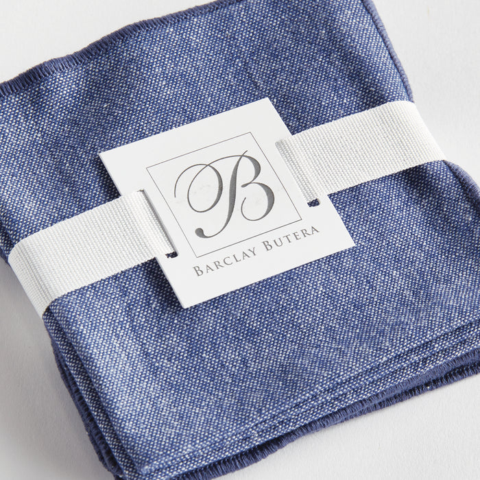 Barclay Butera Miramar Cocktail Napkins, Set Of 4 - View 6