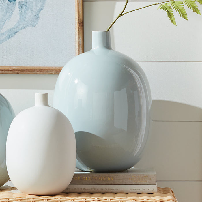 Barclay Butera Sandbar Vase Large - View 4
