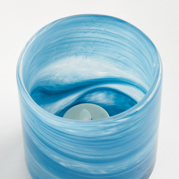 Barclay Butera Seaside Glass Hurricane - View 4