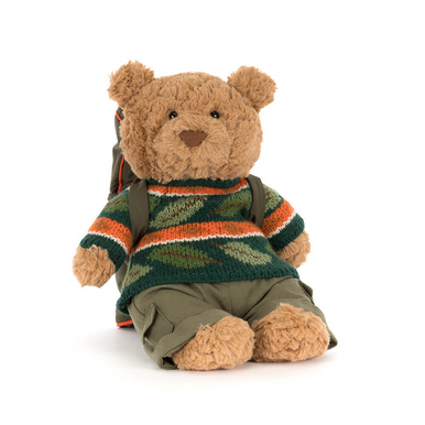Bartholomew Bear Hiking Outfit By Jellycat