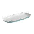Beatriz Ball Encanto Colette Oblong Tray (Turquoise & White) by Beatriz Ball