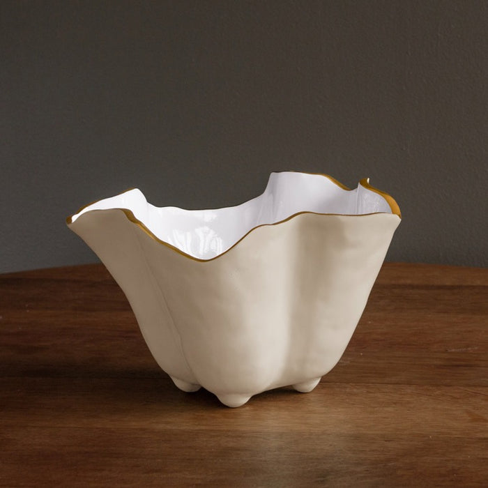 Beatriz Ball Encanto Onyx Ice Bucket (Cream & White) by Beatriz Ball