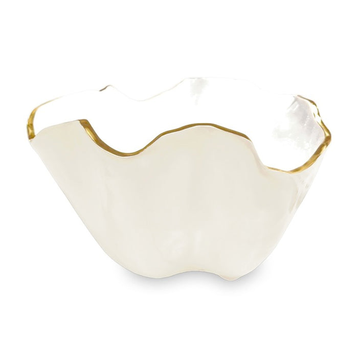 Beatriz Ball Encanto Onyx Ice Bucket (Cream & White) by Beatriz Ball - view 2
