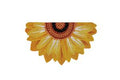 Bless Our Home Sunflower Shaped Coir Mat by Evergreen
