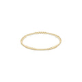 Blissful Gold 3mm Bracelet by enewton
