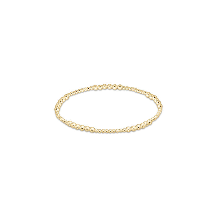 Blissful Gold 3mm Bracelet by enewton