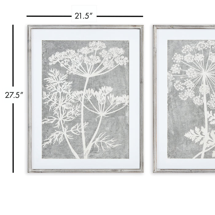 Blooming Queen Anne'S Lace Prints, Set Of 2 - View 3