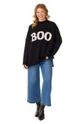 Boo Jacquard Sweater by Mud Pie