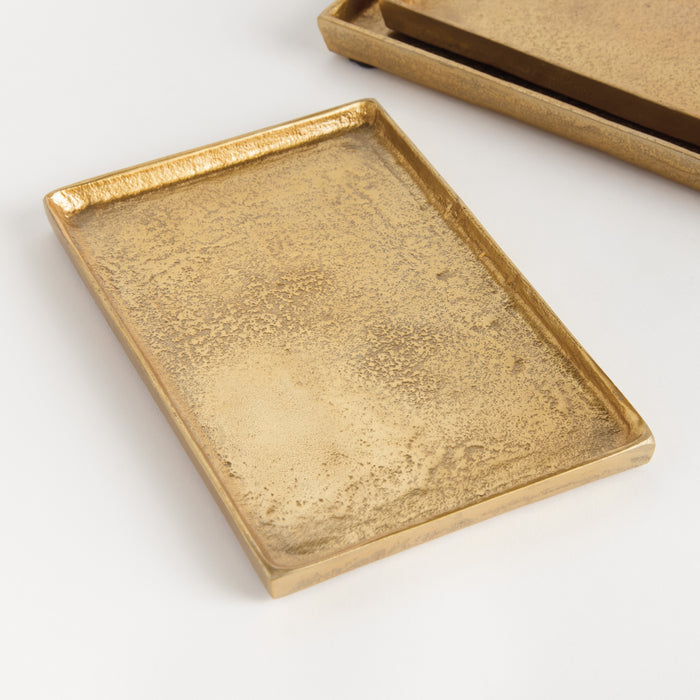 Brett Rectangular Decorative Trays, Set Of 3 - View 3