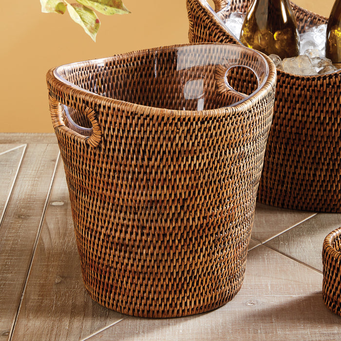 Burma Rattan Beverage Tub Small - View 3