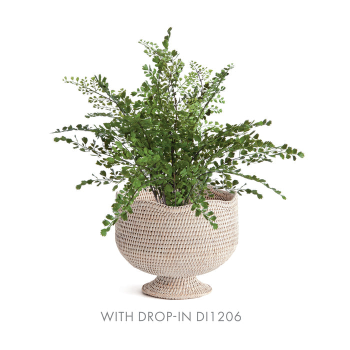 Burma Rattan Footed Cachepot - View 5