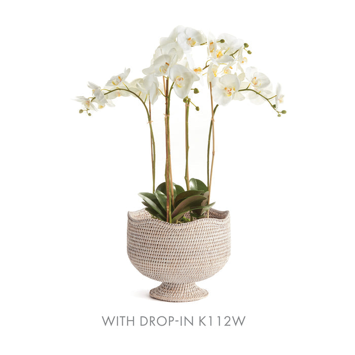 Burma Rattan Footed Cachepot - View 6