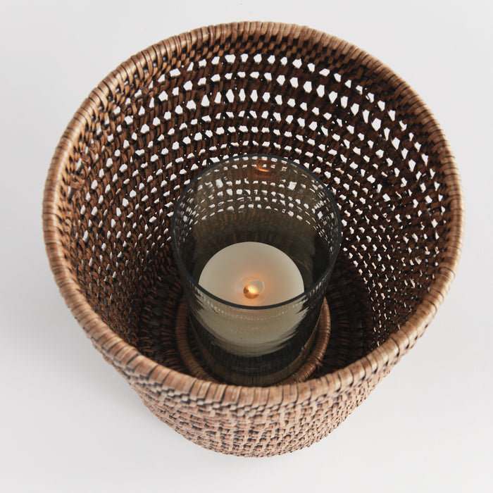 Burma Rattan Hurricane Large - View 2